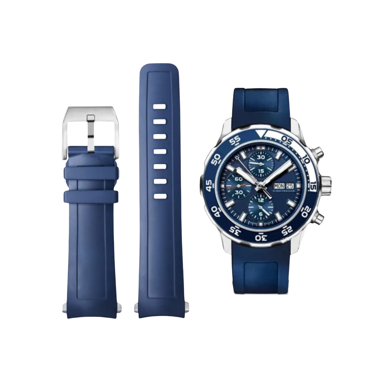 Rubber Strap – Compatible with 22mm Watches | Wellstraps™ Wellstraps