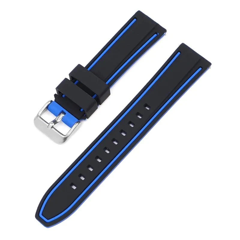 Rubber Strap – Compatible with 20mm Watches NP‑C | Wellstraps™ Wellstraps