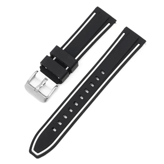 Rubber Strap – Compatible with 20mm Watches PM‑S | Wellstraps™ Wellstraps