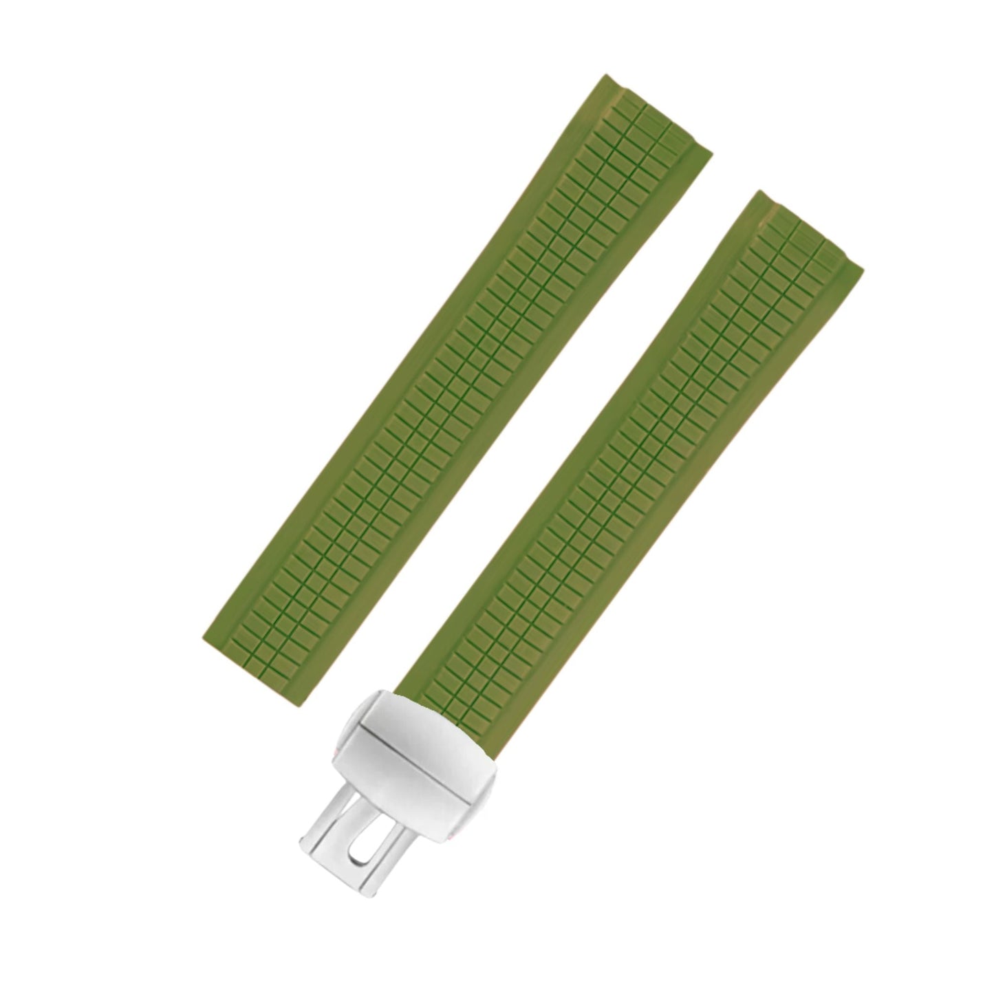 Rubber Strap – Compatible with 21mm Integrated Watches | Wellstraps™ Wellstraps