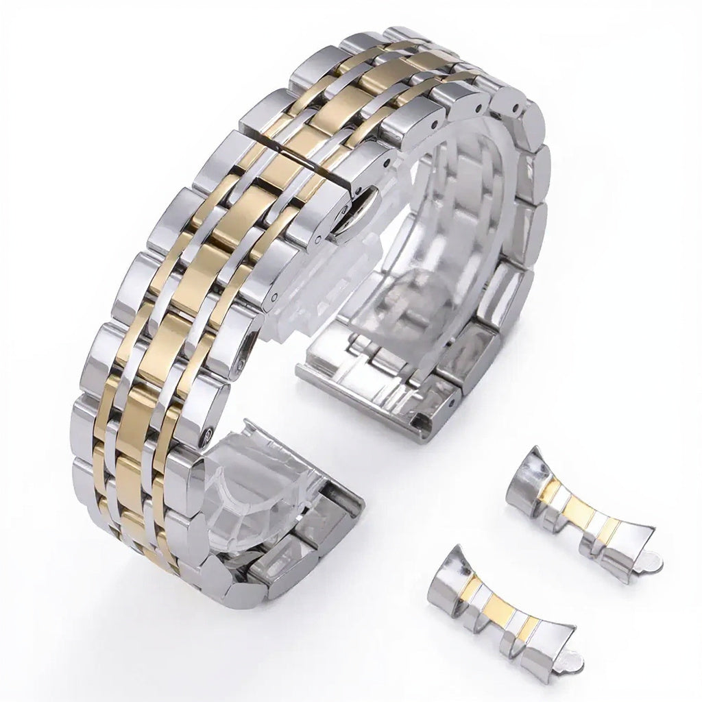 Stainless Steel Strap – 16mm to 22mm | Universal Watch Band Wellstraps