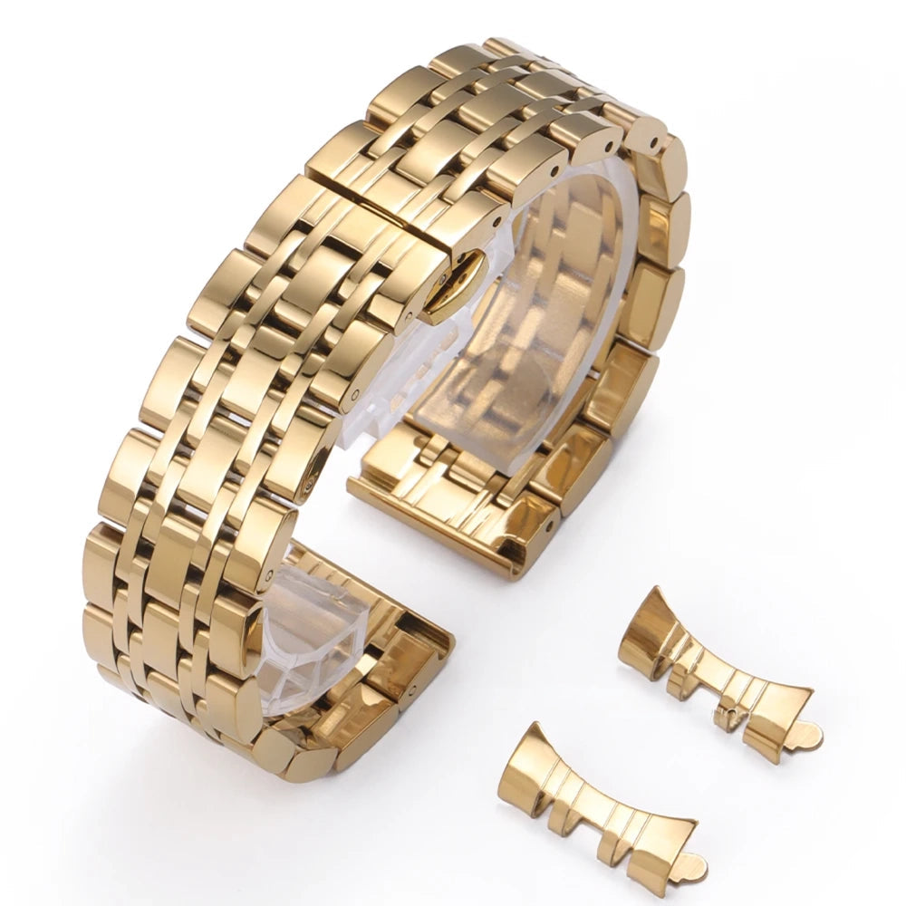 Stainless Steel Strap – 16mm to 22mm | Universal Watch Band Wellstraps