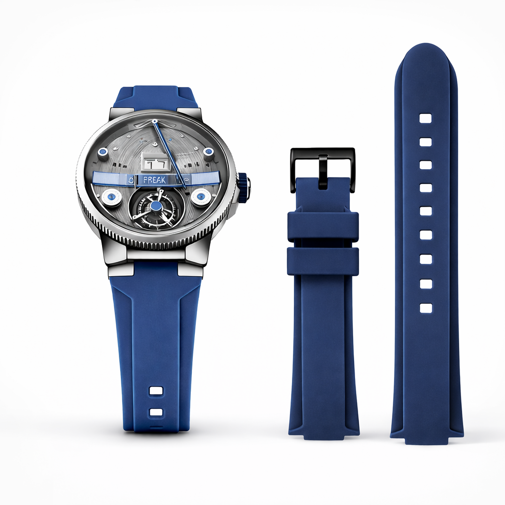 Rubber Strap – Compatible with 24 mm & 26 mm Watches | Wellstraps™