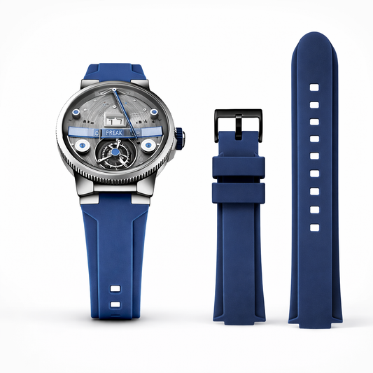 Rubber Strap – Compatible with 24 mm & 26 mm Watches | Wellstraps™