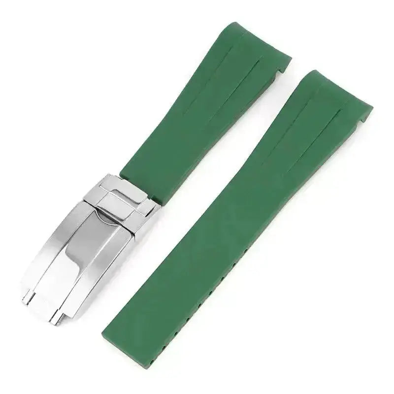 Deployant Rubber Strap – Compatible with 41mm Watches | Wellstraps™ Wellstraps