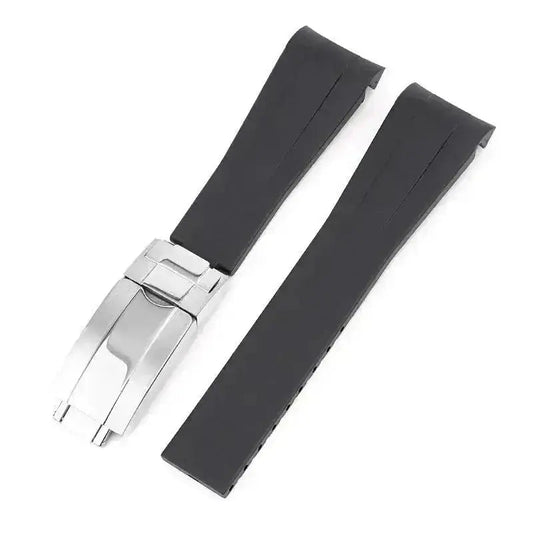 Deployant Rubber Strap – Compatible with 41mm Watches | Wellstraps™ Wellstraps