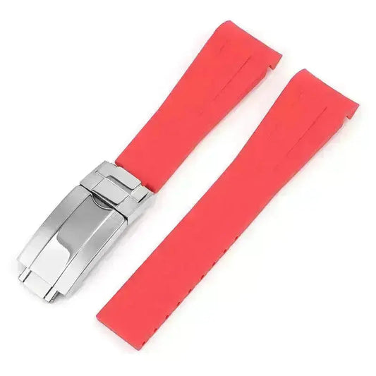 Deployant Rubber Strap – Compatible with 41mm Watches | Wellstraps™ Wellstraps