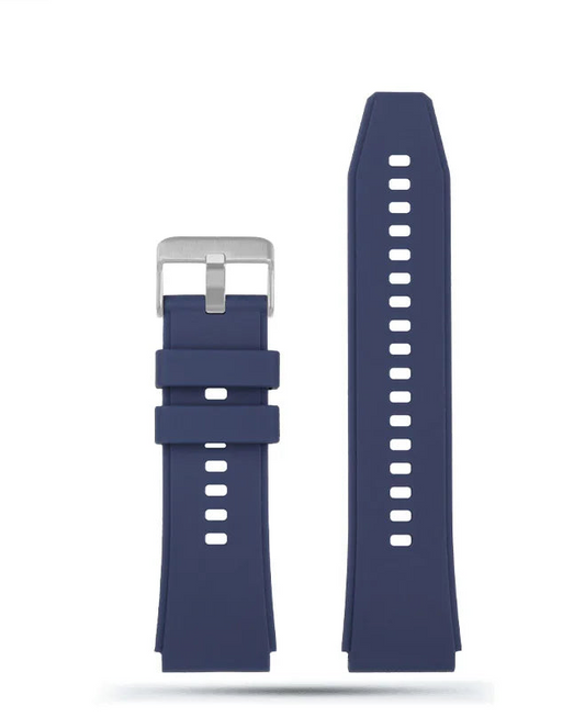 Rubber Watch Strap with Convex Ends – 22mm | Wellstraps™  Wellstraps™