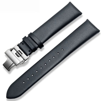 Genuine Leather Watch Strap – 20mm / 22mm with Butterfly Clasp | Wellstraps™  Wellstraps™