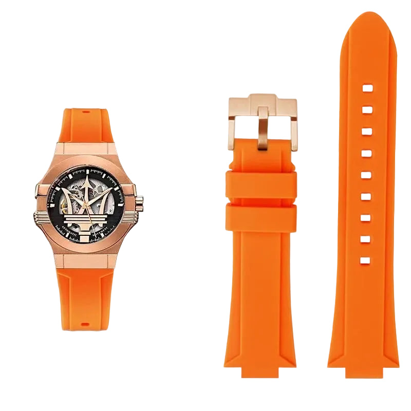 Rubber Strap – Compatible with 21 mm & 24 mm Watches | Wellstraps™