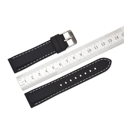 Silicone Rubber Strap – Compatible with 16–24mm Watches | Wellstraps™ Wellstraps