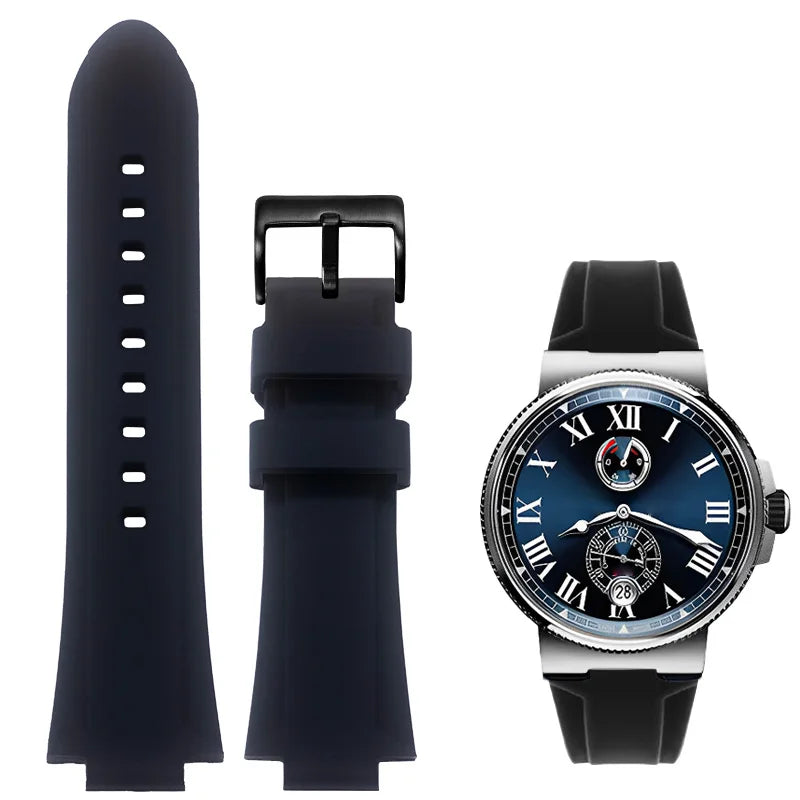 Rubber Strap – Compatible with 24 mm & 26 mm Watches | Wellstraps™