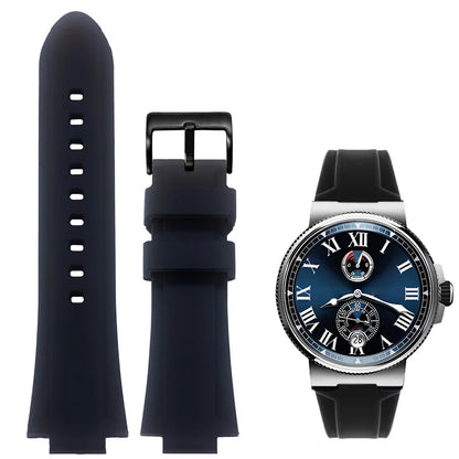 Rubber Strap – Compatible with 24 mm & 26 mm Watches | Wellstraps™