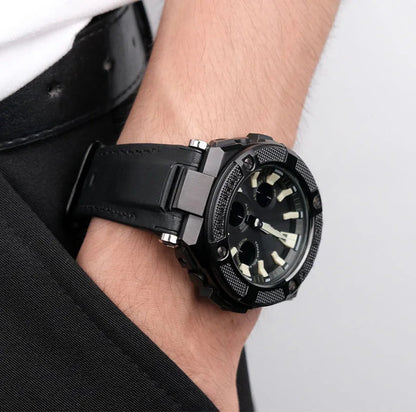 Leather Strap For Sport Watch – 26mm Notched Band | Wellstraps™ Wellstraps
