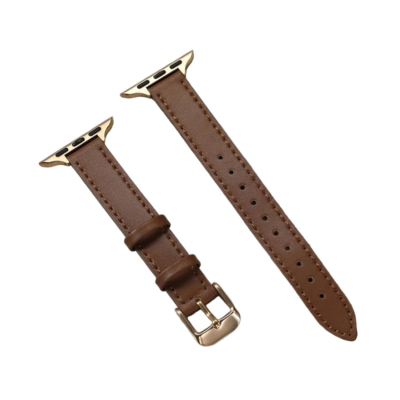 Slim Leather Watch Strap – 38/49mm | Wellstraps™  Wellstraps™