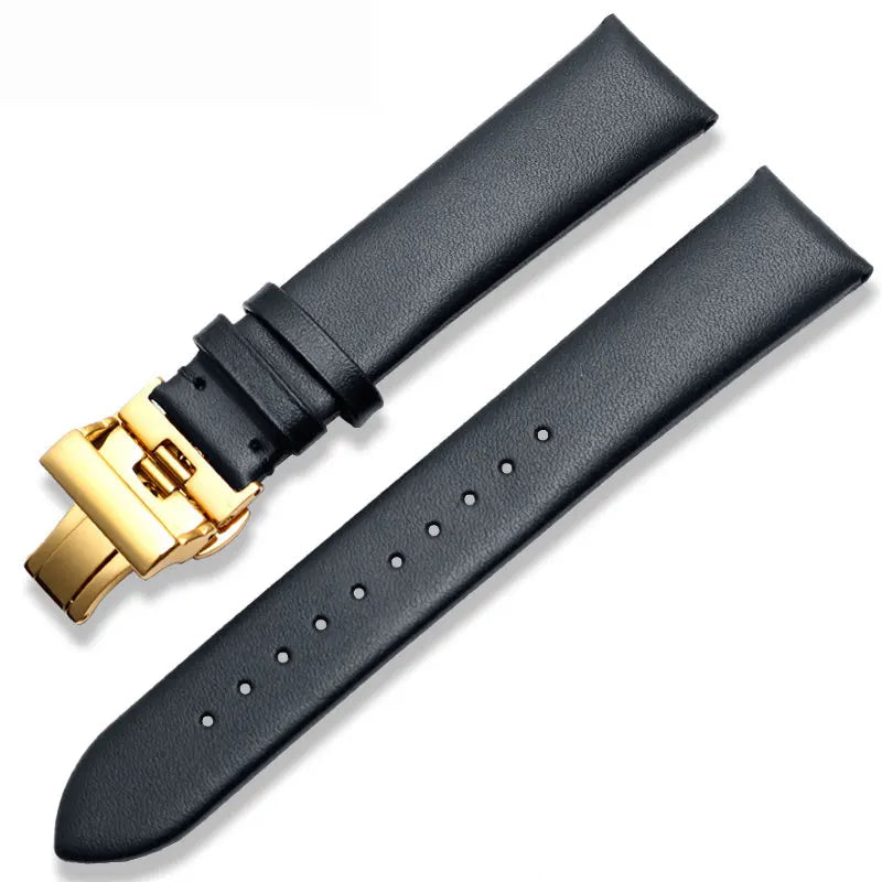 Genuine Leather Watch Strap – 20mm / 22mm with Butterfly Clasp | Wellstraps™  Wellstraps™