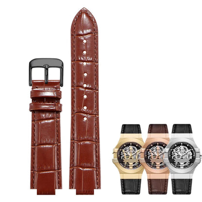 Leather Watch Strap with Pin Buckle | Wellstraps™
