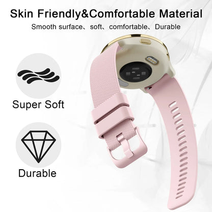 Rubber Strap For Smartwatch – 18mm Sport Band | Wellstraps™ Wellstraps