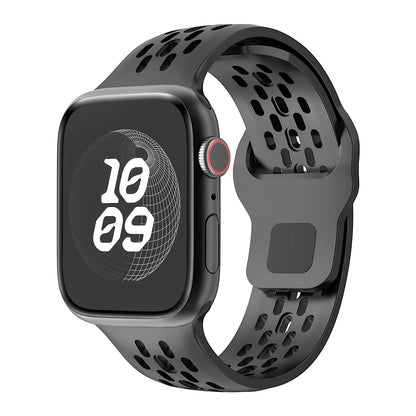 Breathable Rubber Sport Watch Strap – 38–49mm | Wellstraps™  Wellstraps™