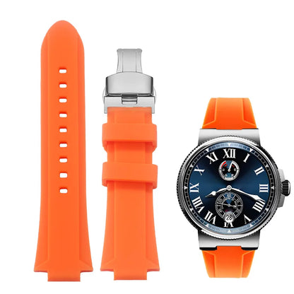 Rubber Strap – Compatible with 24 mm & 26 mm Watches | Wellstraps™