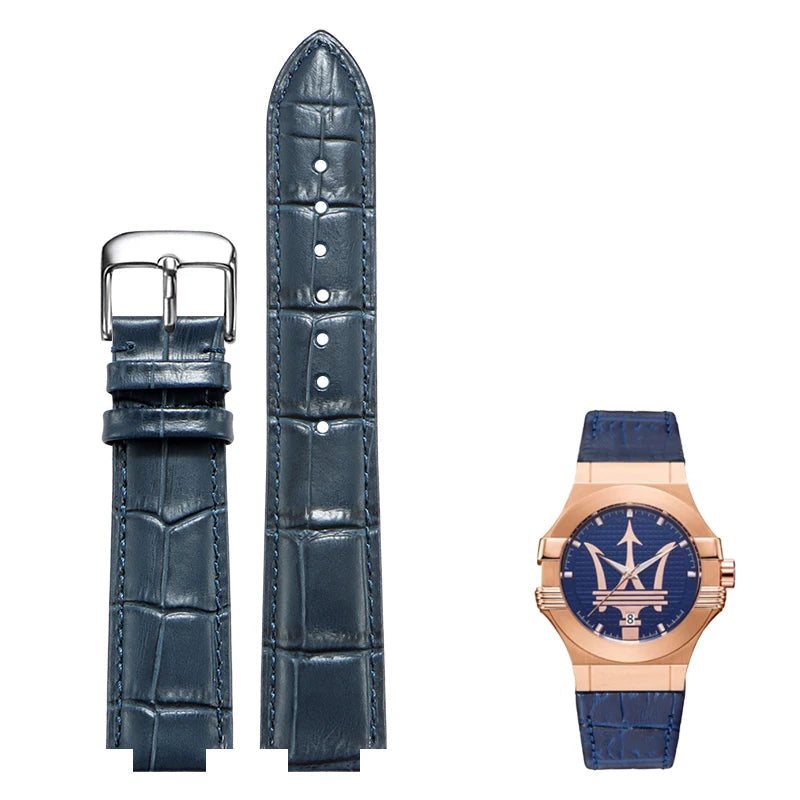 Leather Watch Strap with Pin Buckle | Wellstraps™