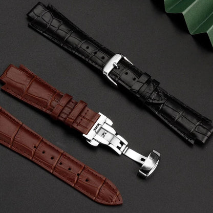 Leather Strap For Watch – 24x14mm Convex End | Wellstraps™  Wellstraps™
