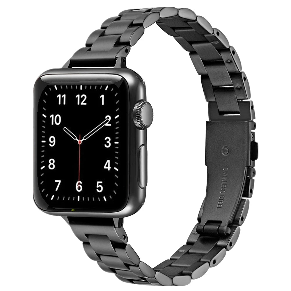 Slim Loop Stainless Steel Watch Strap – 38–49mm  Wellstraps™