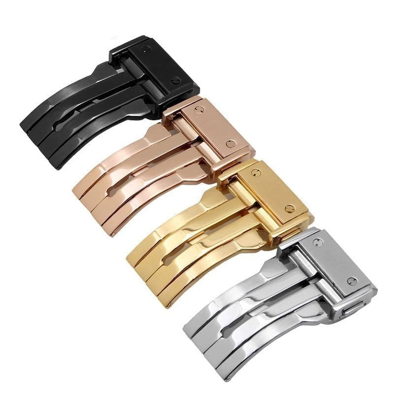 Stainless Steel Watch Strap with Butterfly Clasp – 18/20/22mm | Wellstraps™  Wellstraps™