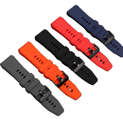 Rubber Watch Strap with Convex Ends – 22mm | Wellstraps™  Wellstraps™