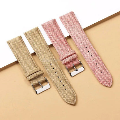 Denim Nylon Strap For Watch – Vintage Band | Wellstraps™ Wellstraps