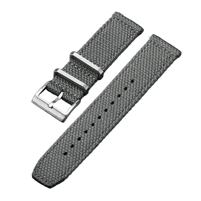 Linen Nylon Watch Strap – 20/22mm | Wellstraps™  Wellstraps™