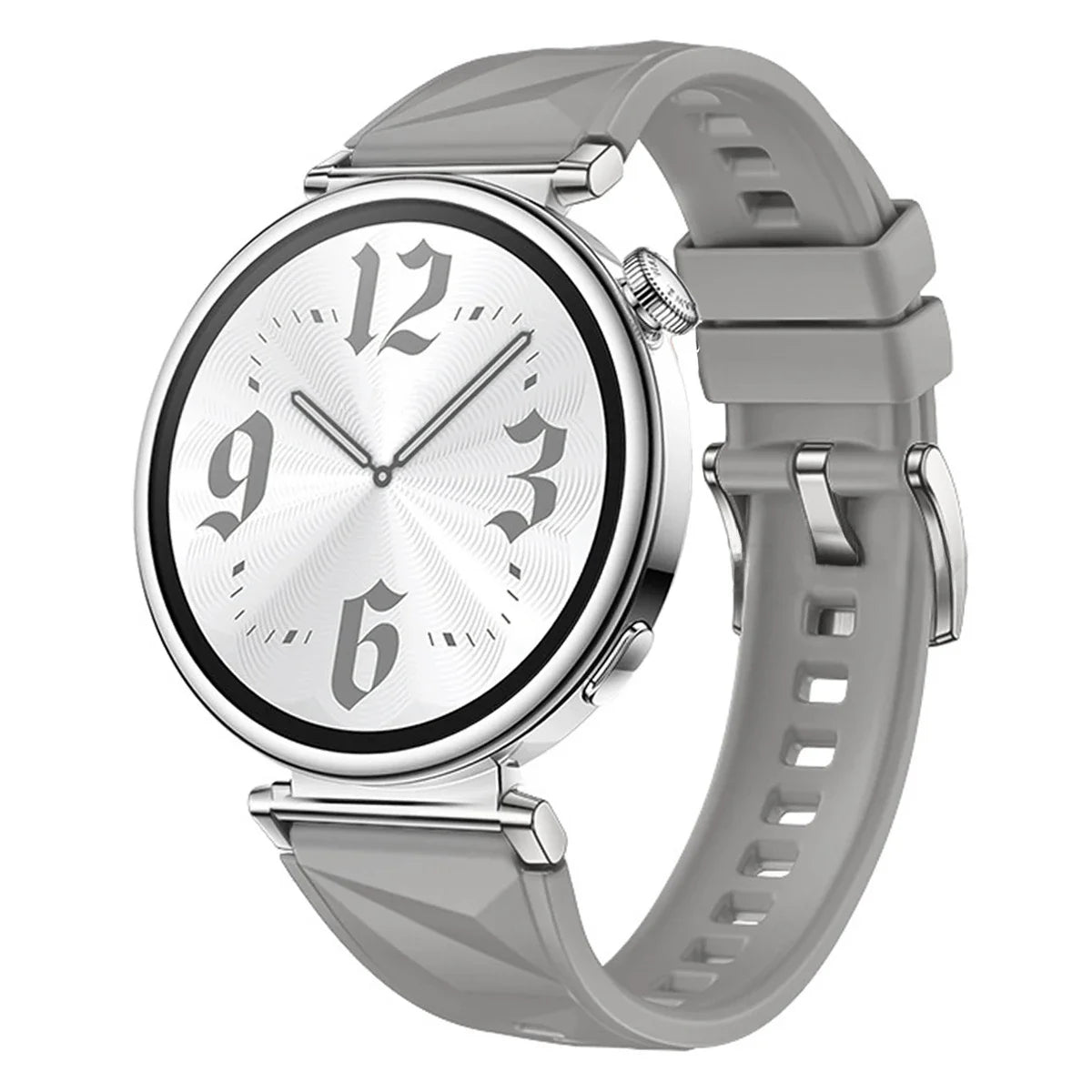 Slim Rubber Strap For Smartwatch – 18mm Replacement Band | Wellstraps™ Wellstraps