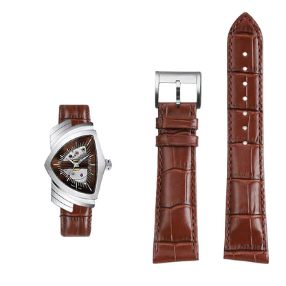 Cowhide Leather Watch Strap – 21mm | Wellstraps™