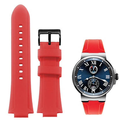 Rubber Strap – Compatible with 24 mm & 26 mm Watches | Wellstraps™