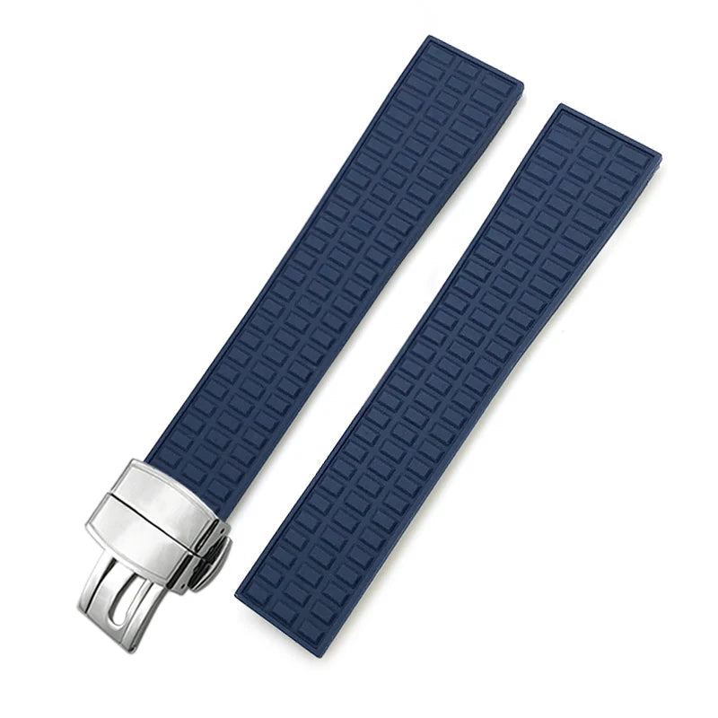 Rubber Strap – Compatible with Integrated Lug Watches | Wellstraps™ Wellstraps