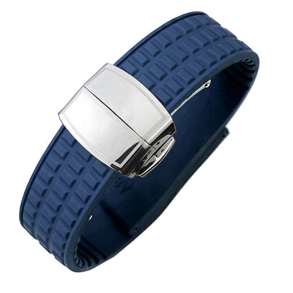 Rubber Strap – Compatible with Integrated Lug Watches | Wellstraps™ Wellstraps