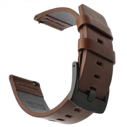 Leather Strap For Smartwatch – 22mm Replacement Band | Wellstraps™ Wellstraps™