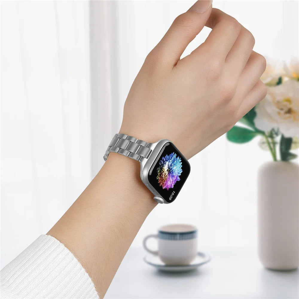 Slim Loop Stainless Steel Watch Strap – 38–49mm  Wellstraps™