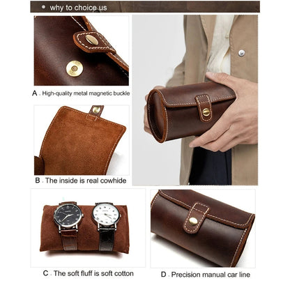 Travel Watch Roll – 3 Slots | Wellstraps™ Wellstraps Roll