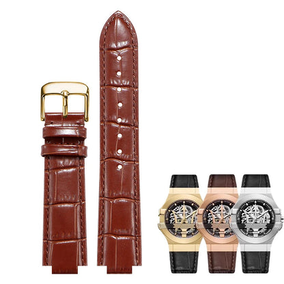 Leather Watch Strap with Pin Buckle | Wellstraps™