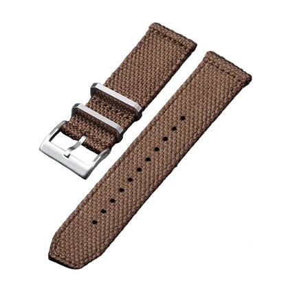 Linen Nylon Watch Strap – 20/22mm | Wellstraps™  Wellstraps™