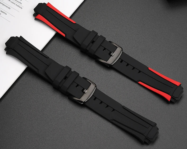 Rubber Strap – Compatible with 25 mm Watches | Wellstraps™  Wellstraps™