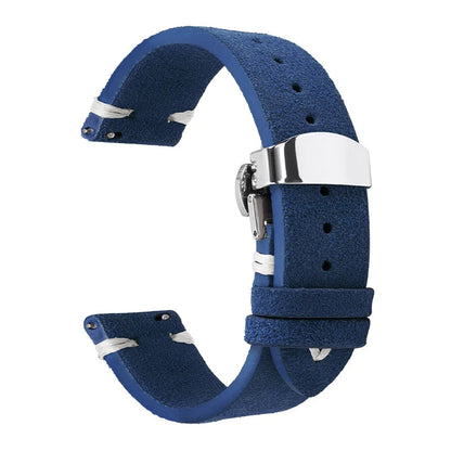 Suede Leather Strap For Watch – 18/20/22mm Vintage Band | Wellstraps™  Wellstraps™