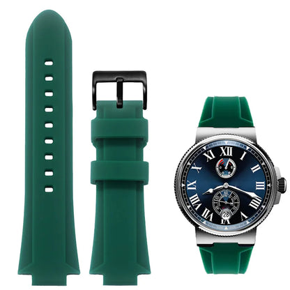 Rubber Strap – Compatible with 24 mm & 26 mm Watches | Wellstraps™