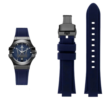 Rubber Strap – Compatible with 21 mm & 24 mm Watches | Wellstraps™