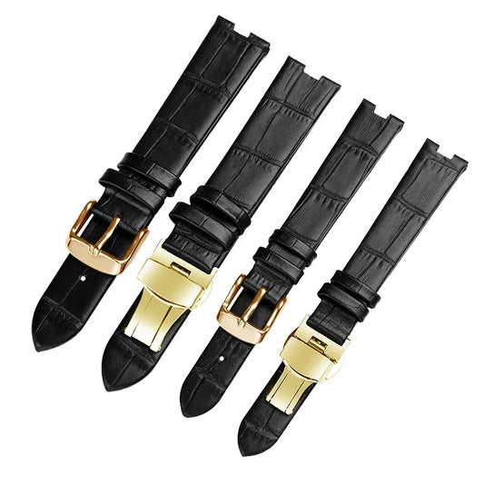 Genuine Leather Watch Strap – 14mm / 18mm Butterfly Buckle | Wellstraps™  Wellstraps™