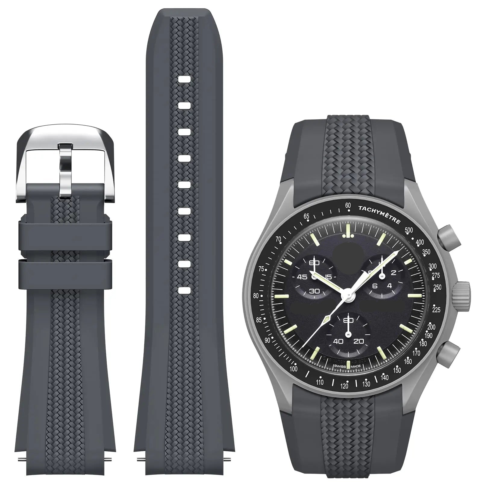 Rubber Strap – Compatible with 20mm Watches | Wellstraps™  Wellstraps™