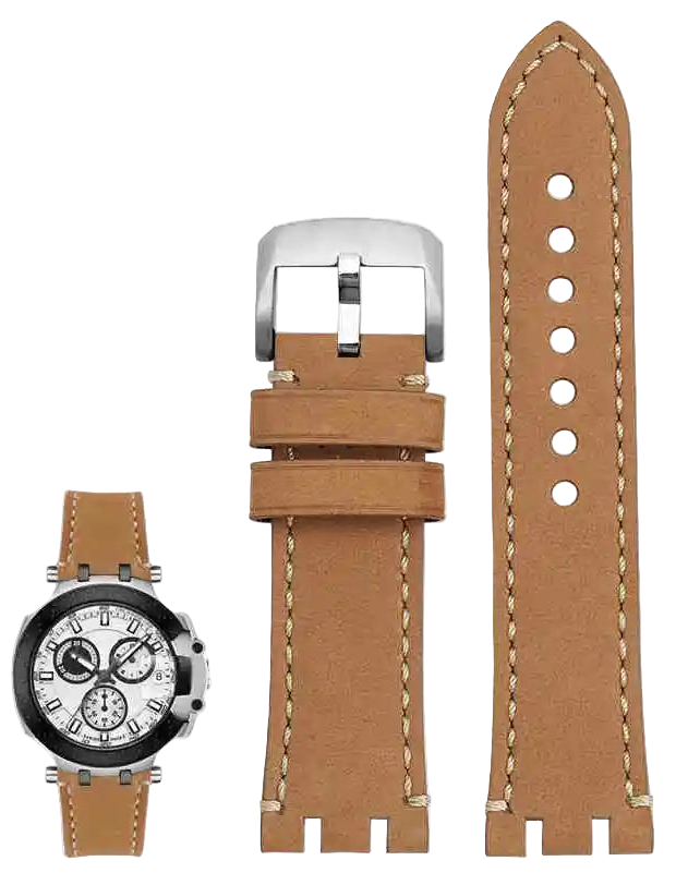 Leather Strap – Compatible with 24 mm Watches | Wellstraps™  Wellstraps™