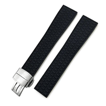 Rubber Strap – Compatible with Integrated Lug Watches | Wellstraps™ Wellstraps