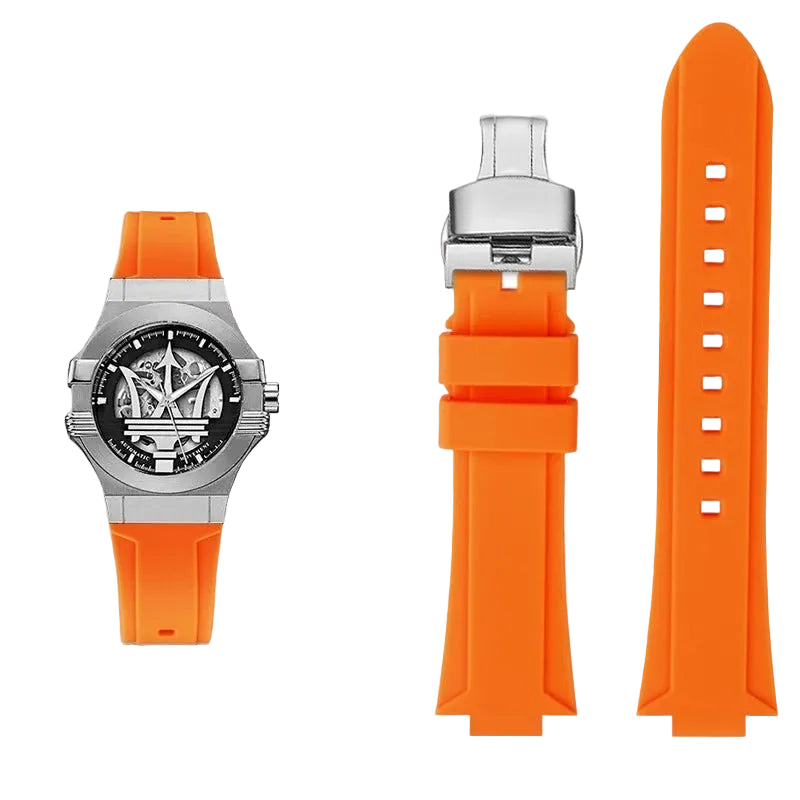 Rubber Strap – Compatible with 21 mm & 24 mm Watches | Wellstraps™